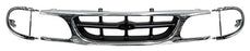 Parrilla para Ford Explorer 1995, 1996, 1997, 1998, 1999, 2000, 2001 Cromada/ Negra Con Moldura Faro