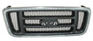 Parrilla para Camioneta Ford 2004, 2005, 2006, 2007, 2008 Xl Lobo Cromada Panal Negro