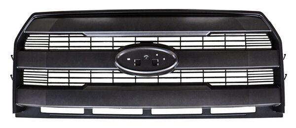 Parrilla para Camioneta Ford 2015, 2016, 2017 Lobo/ F150 Negra 3 Lineas