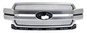 Parrilla Camioneta Ford Lobo 2018, 2019, 2020 Plata Con Moldura Satin