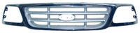 Parrilla para Camioneta Ford 1999, 2000, 2001, 2002, 2003, 2004 Custom Cromada