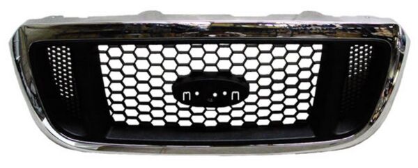 Parrilla para Ford Ranger 2004, 2005 Marco Cromado 03