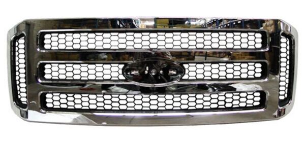 Parrilla para Ford Super Duty 2005, 2006, 2007 Cromada