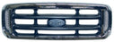 Parrilla para Ford Super Duty 1999, 2000, 2001, 2002, 2003, 2004 Cromada
