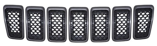 Parrilla para Jeep Cherokee 2019, 2020 - Con Moldura Gris Juego 7 Pzas