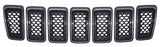 Parrilla para Jeep Cherokee 2019, 2020 - Con Moldura Gris Juego 7 Pzas