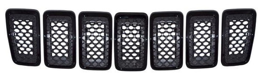 Parrilla para Jeep Cherokee 2019, 2020 - Con Moldura Negra Juego 7 Pzas