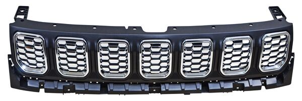 Parrilla para Jeep Compass 2023, 2024, 2025 - Latitude, Limited, Limited Premium, High Altitude - Completa