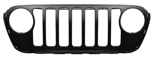 Parrilla para Jeep Wrangler 2018, 2019, 2020, 2021, 2022, 2023 - Negra Sin Moldura