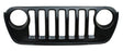 Parrilla para Jeep Wrangler 2018, 2019, 2020, 2021, 2022, 2023 - Negra Con Moldura