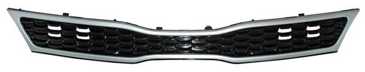Parrilla para Kia Rio 2016, 2017 (5 Puertas)/ 2012, 2013, 2014, 2015, 2016 Filo Plata