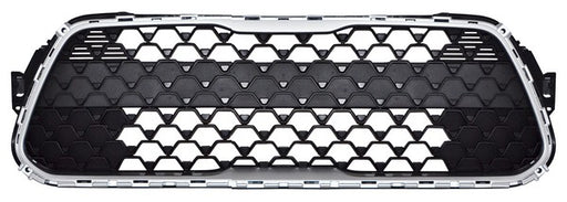 Parrilla para Kia Soul 2020, 2021, 2022 De Fascia Centro Con Moldura Plata