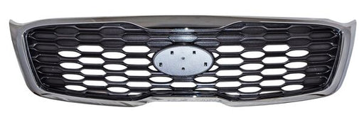 Parrilla para Kia Sorento 2019, 2020 Ex Gris Con Moldura Cromada