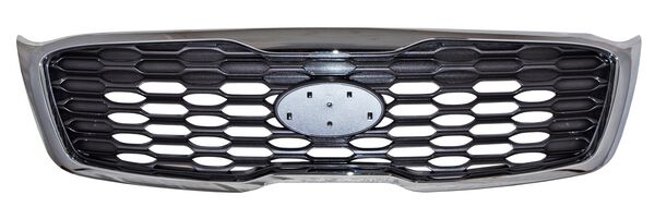 Parrilla para Kia Sorento 2019, 2020 Ex Gris Con Moldura Cromada