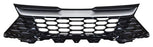 Parrilla para Kia Sportage 2023, 2024, 2025 - Con Moldura Gris Sin Hoyo Para Camara