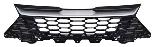 Parrilla para Kia Sportage 2023, 2024, 2025 - Con Moldura Gris Sin Hoyo Para Camara