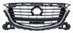 Parrilla para Mazda 3, Mazda3 2017, 2018 - Con Moldurau Cromado Con Moldura Inserto