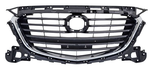 Parrilla para Mazda 3, Mazda3 2017, 2018 - Con Moldurau Cromado Con Moldura Inserto