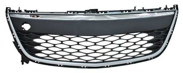 Parrilla para Mazda CX-7, CX7 2010, 2011, 2012 De Fascia Centro Plata Filo Cromado