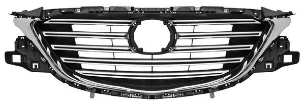 Parrilla para Mazda CX-9, CX9 2016, 2017, 2018, 2019, 2020 - Con Moldura con Filo Cromado