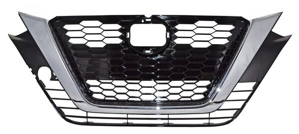 Parrilla para Nissan Altima 2019, 2020, 2021, 2022 - Con Hoyo Para Camara Con Moldura Cromada