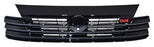 Parrilla para Nissan para Nissan Kicks 2025, 2026 - Negra Brillante Con Hoyo Para Camara