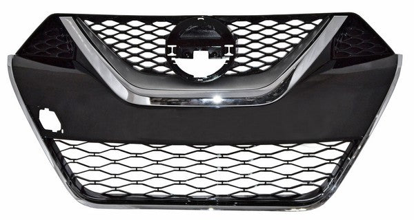 Parrilla para Nissan Maxima 2016, 2017, 2018 - Con Moldura Cromada Filo Interior Plata
