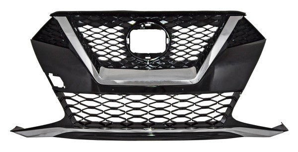 Parrilla para Nissan Maxima 2019, 2020 - Con Moldura Cromada, Sin Hoyo Para Camara