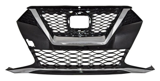 Parrilla para Nissan Maxima 2019, 2020 - Con Moldura Cromada Con Hoyo Para Camara