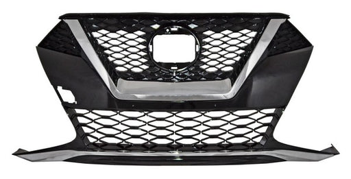 Parrilla para Nissan Maxima 2019, 2020 - Con Moldura Cromada, Sin Hoyo Para Camara