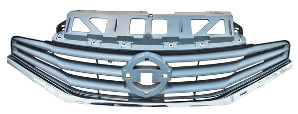 Parrilla para Note & para Nissan Versa 2014, 2015, 2016 (5 Puertas) USA Filo Cromado