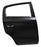 Puerta para Mitsubishi Mirage 2015, 2016, 2017, 2018 (5 Puertas) Trasera, Derecha
