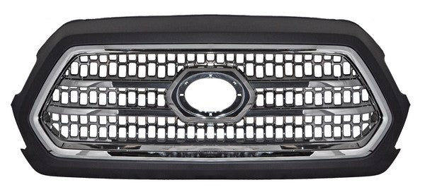 Parrilla para Toyota Tacoma 2016, 2017, 2018, 2019 - Cromada, Humo, Filo Negro
