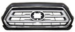Parrilla para Toyota Tacoma 2020, 2021, 2022 - Negra, Centro Plata, con Filo Cromado