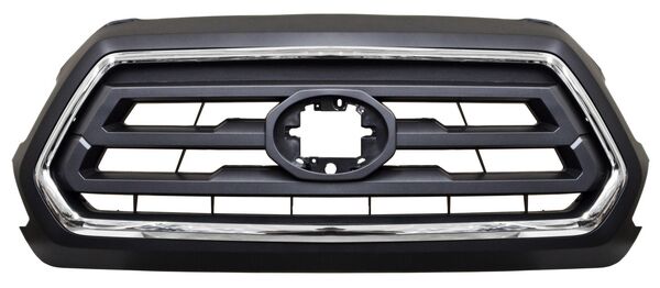 Parrilla para Toyota Tacoma 2020, 2021, 2022 - Negra con Filo Cromado
