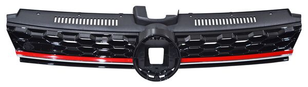 Parrilla para Volkswagen Golf GTI 2018, 2019, 2020, 2021 - Con Hoyo Para Emblema