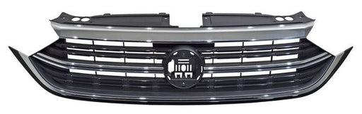 Parrilla para Volkswagen Jetta 2022, 2023, 2024 - Con Moldura Centro Y Superior Cromado