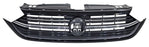 Parrilla para Volkswagen Jetta 2022, 2023, 2024 - Con Moldura Centro Cromado Con Moldura Superior Negra