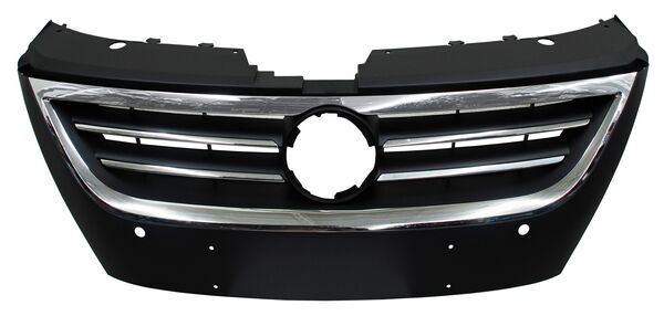 Parrilla para Volkswagen para Volkswagen Passat CC 2009, 2010, 2011, 2012 Con Hoyos Para Sensores