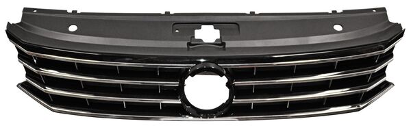 Parrilla para Volkswagen Passat 2016, 2017, 2018, 2019 - Filo Superior Negro