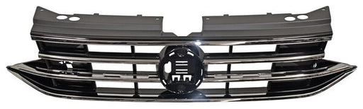 Parrilla para Volkswagen Tiguan 2022, 2023, 2024 - Con Moldura Cromada