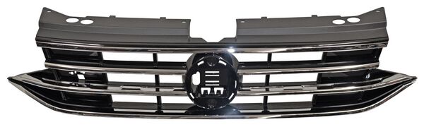Parrilla para Volkswagen Tiguan 2022, 2023, 2024 - Con Moldura Cromada