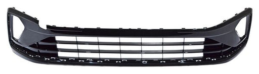 Parrilla para Volkswagen Virtus 2023, 2024, 2025 De Fascia Centro Lisa Sin Moldura Cromado