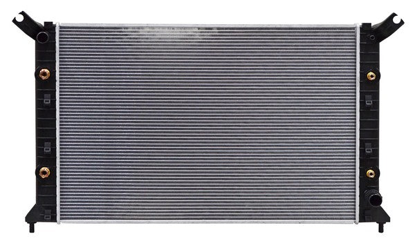 Radiador para Sierra 2011, 2012, 2013, 2014, 2015, 2016, 2017, 2018, 2019 Automatico V8 6.2L 23 1/7X 34 - de Aluminio