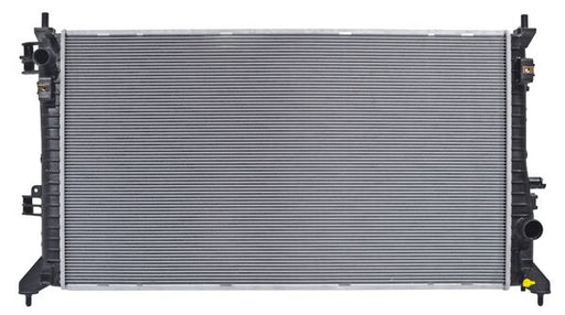 Radiador para Camioneta Chevrolet 2019, 2020, 2021, 2022, 2023 Silverado/ Sierra 1500 L4 2.7 Litros, Estandar Con/ Sin Aire Acondicionado 35X19 1/5X26Mm - de Aluminio