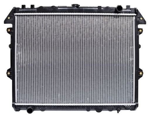 Radiador para Hilux 2006, 2007, 2008, 2009, 2010, 2011, 2012, 2013, 2014, 2015 L4 2.7 Litros, Estandar Con Aire Acondicionado 2019 2/3X25 1/2X26Mm - de Aluminio