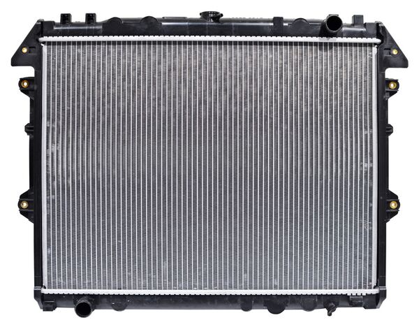 Radiador para Hilux 2006, 2007, 2008, 2009, 2010, 2011, 2012, 2013, 2014, 2015 L4 2.7 Litros, Estandar Con Aire Acondicionado 2019 2/3X25 1/2X26Mm - de Aluminio