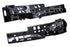 Refuerzo de Fascia Delantera para Kangoo 2015, 2016, 2017, 2018 Plastico 2 Piezas