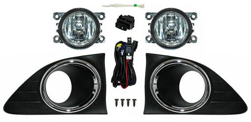 Faro Niebla para Renault Stepway 2016 con Parrilla Filo Cromado Juego