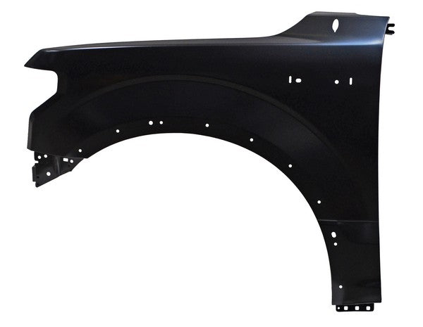 Salpicadera para Camioneta Ford 2015, 2016, 2017, 2018, 2019, 2020 - Con Hoyos para Moldura Lateral - de Aluminio, Izquierdo